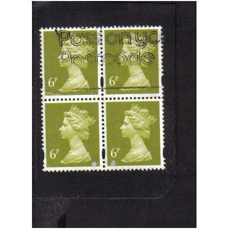 1993 GB DEFINIVE 6P YELLOW- OLIVE BLOCK F/U SGY1671
