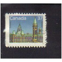 1985 canada parlaiment building ottawa 37c f/u sg1157