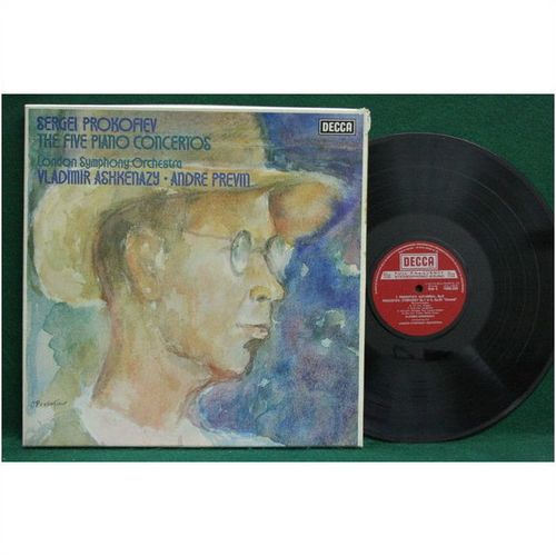 Ashkenazy/Previn - Prokofiev: Five Piano Concertos - 3LP - 15 BB 218-220 - NM