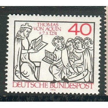 Germany 1974 - SG1694 - 700th Death Anniv Of St. Thomas Aquinas (unused)