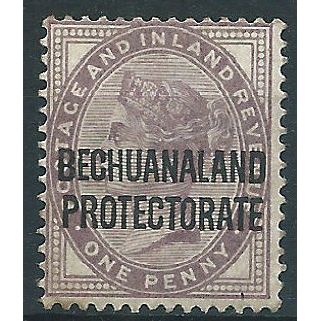Bechuanaland Protectorate 1897 SG61 1d Lilac Mounted Mint....