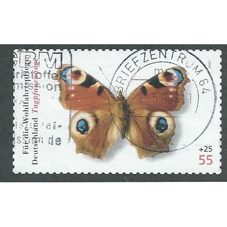 GER 2005 €0.55+25 (S/A) 'BUTTERFLIES' FINE USED (EBID47-637)