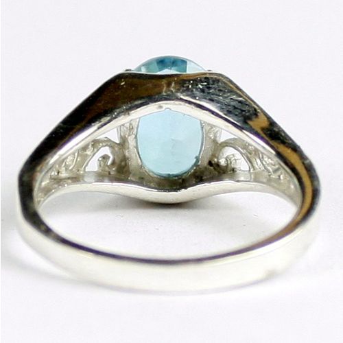 Paraiba Topaz, 925 Sterling Silver Ring, SR005