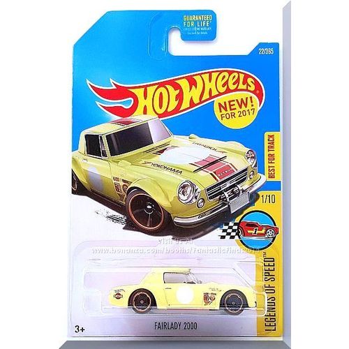 Hot Wheels - Fairlady 2000: Legends Of Speed #1/10 - #22/365 (2017) *Yellow*
