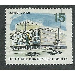 BERLIN -1965 15pf 'NEW BERLIN - OPERA HOUSE' FINE USED (EBID49-587)