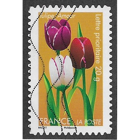 FRA 2012 (60c)(S/A) 'FLOWERS - TULIPS ' FINE USED (EBID56-658)