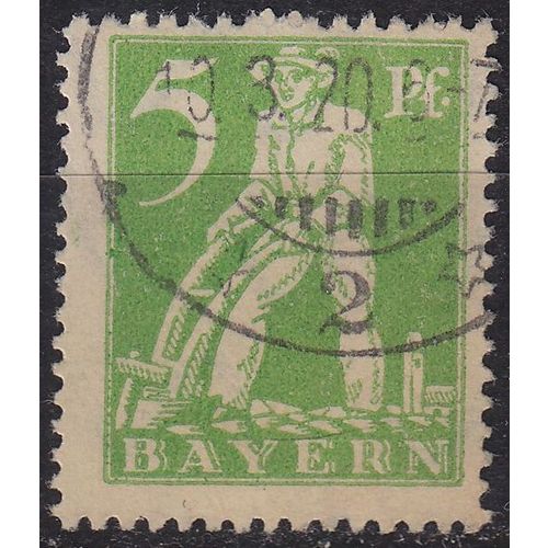 GERMANY Bayern Bavaria [1920] MiNr 0178 ( O/used )