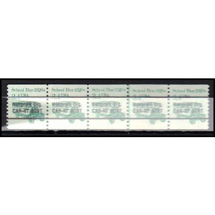 2123a 3.4c School Bus Fine MNH Dry Gum PNC 1/5 AA0239
