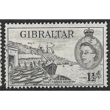 GIBRALTAR 1953/1959 SG 147 - fine used (o)