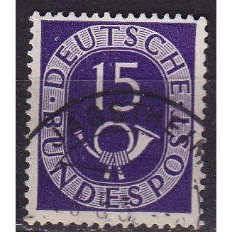 GERMANY BUND [1951] MiNr 0129 ( O/used )