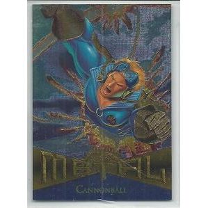 MARVEL METAL card # 95 CANNONBALL