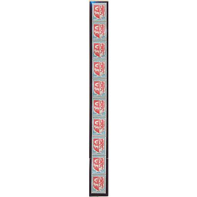 France Stamp Scott #1142 Strip Of 10, Mint Never Hinged