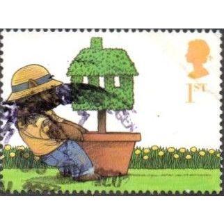 2002 "Ocassions" Greetings Stamps 1st Val, Moving Home. Very Fine Used.