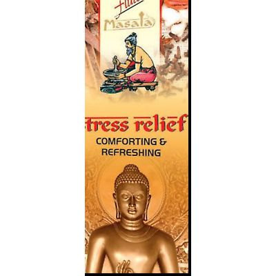 Anti-Stress, Flute Brand Masala Incense, About 28 Sticks
