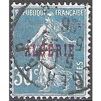 Algérie 1925 Michel 28 O Cote (2005) 0.50 € Semeuse Cachet rond