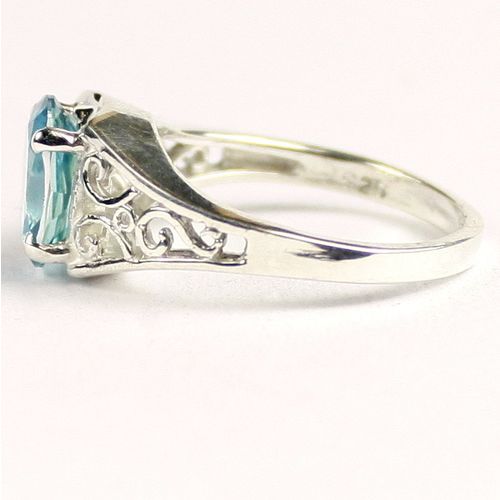 Paraiba Topaz, 925 Sterling Silver Ring, SR005