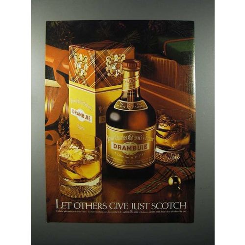 1983 Drambuie Liqueur Ad - Others Give Just Scotch
