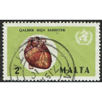 Malta 1972 World Health Day 2d Multicoloured SG464 FU