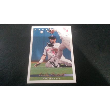 1993 Upper Deck Card # 565 Kirby Puckett Excellent (5) Minnesota Twins