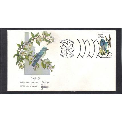 FDC Gill Craft 1964a 20c Bluebird (Cachet-U/A) CV39864