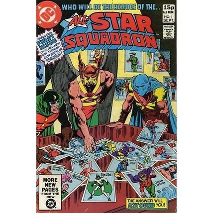 All-Star Squadron (Vol 1) # 001 FN+ Price VARIANT ORIG US COMICS