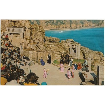 Postcard Minack Theatre, Porthcurno, Cornwall. Unposted