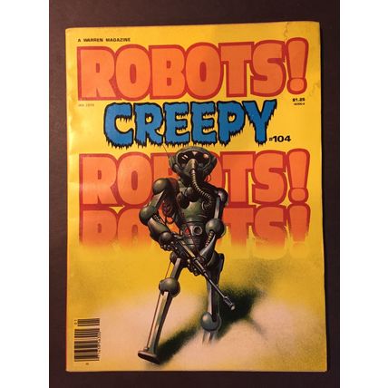 Creepy Magazine #104 Very Nice Condition