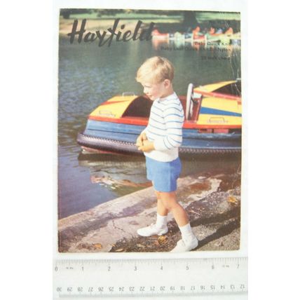 Vintage: Hayfield 339 toddler's suit, quick knit, 22 inch chest