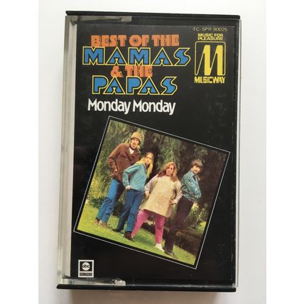 THE MAMAS & THE PAPAS - MONDAY MONDAY (UK AUDIO CASSETTE)