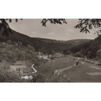 Kohlerstal Bad Teinach Germany Old Real Photo Postcard