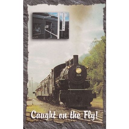 Triple Combine NP 1102 Train Minnesota Transport Museum Postcard
