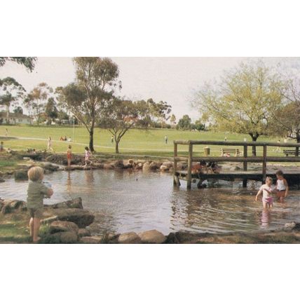 Civic Park Billabong Tea Room Plaza Modbury Australia Postcard