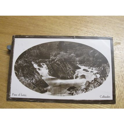 1910 fr real photo Postcard - Pass of Leny - Callander, Stirlingshire