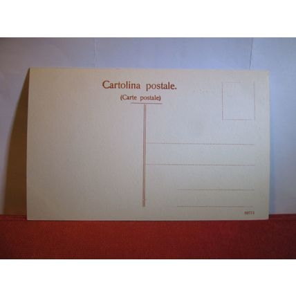 MOUNT ETNA from TAORMINA, SICILY, ITALY unused antique postcard #