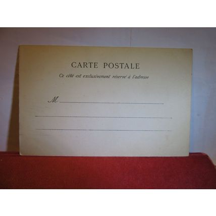 LA PLAGE ET LE CASINO, DIEPPE, FRANCE unused antique postcard #