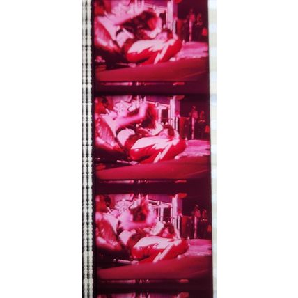 ALICE COOPER. Pk MTP - c053A . 1 STRIP OF 5 - 35MM FILM CELLS.