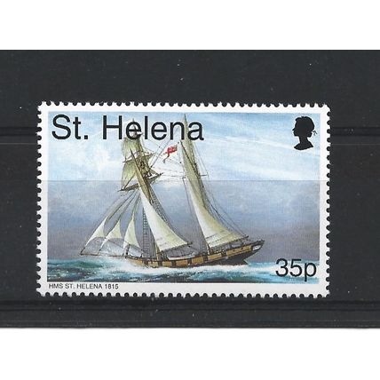 St Helena.SG771 35p St Helena (East India Company,schooner),1815.UM/Mint.Mar24