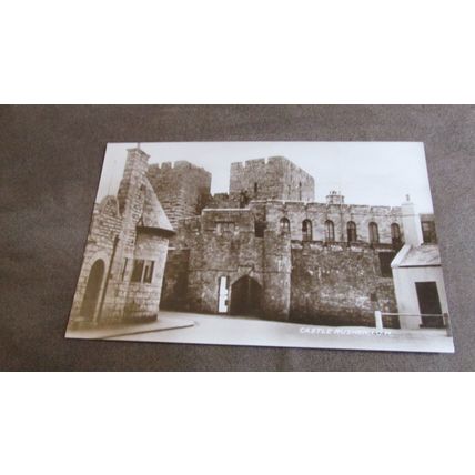 Real Photographic Postcard - Castle Rushen, Isle of Man