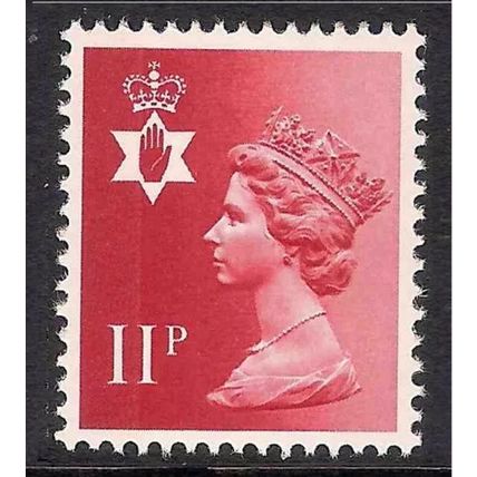 GB Northern Ireland 11p Scarlet Unmounted Mint MNH SG NI30 Sc NIMH15 stamp
