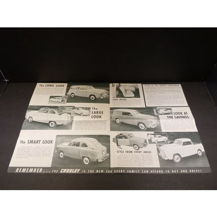 Crosley Presents Big New Models Sales Brochure