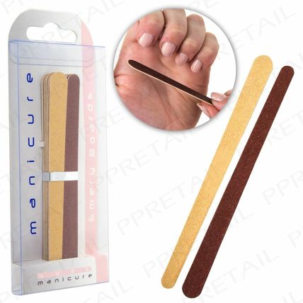 12 LONG EMERY BOARD NAIL FILER SET Shaping/Smooth Beauty Salon Manicure/Pedicure