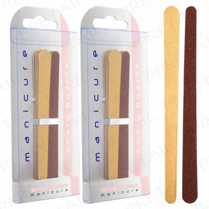 12 LONG EMERY BOARD NAIL FILER SET Shaping/Smooth Beauty Salon Manicure/Pedicure