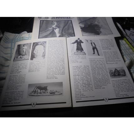 PROMOTIONAL THE GARAGE 1993-94 Magazine LOT! Model Kits! NM-! $18.00 Shipped!