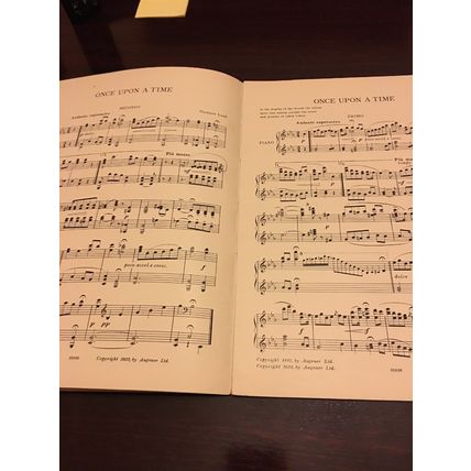 Gustave Lind 'The Silent Mere' 3 Impressions for Piano, Sheet Music ~1930s