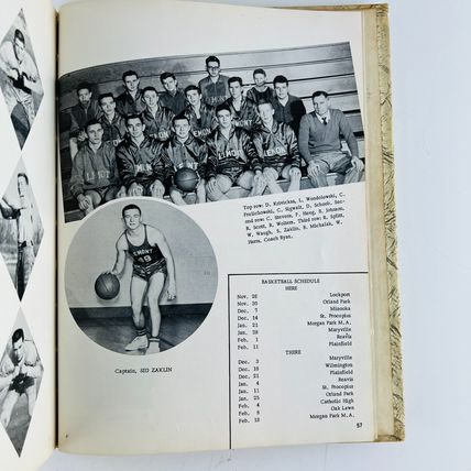 Lemont Township High School IL Keepotawn 1955 Yearbook