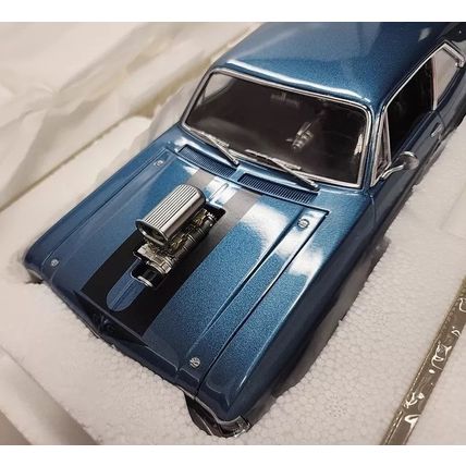 1/18 ( IB 85 ) Super Cars blown blue 1969 -70 Yenco Nova drag car