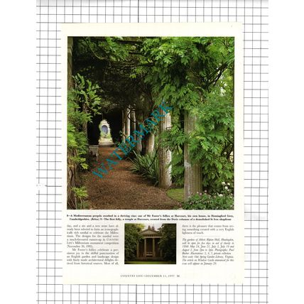 Peter Foster Surveyor Hemingford Grey Follies - 1997 Article
