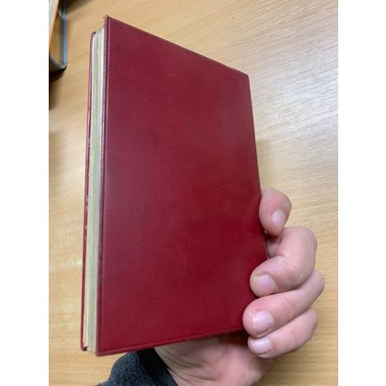 1909 RUDYARD KIPLING "DEPARTMENTAL DITTIES" ANTIQUE FICTION LEATHER BOOK (P3)