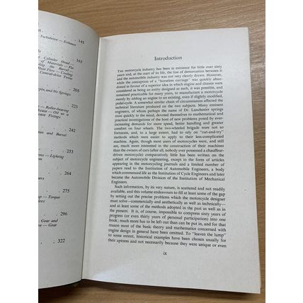 RARE* 1961 "MOTORCYLE ENGINEERING" 1ST ED P E IRVING ILLUSTRATED HB BOOK (P4)