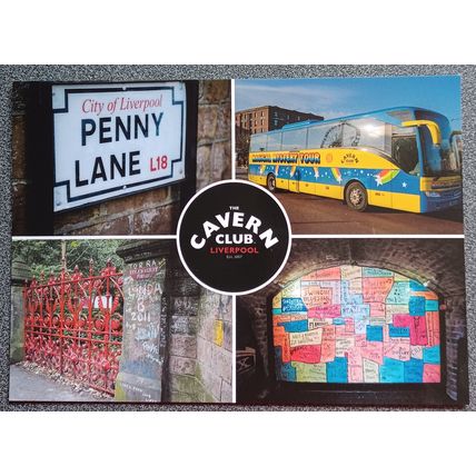 Magical Mystery Tour Exclusive Postcard The Cavern Club, Liverpool Unposted